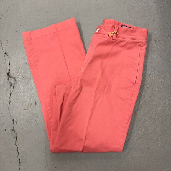 Vineyard Vines Salmon Pink Khaki Golf‎ Pants Men’s 30 X 29 - Picture 2 of 7